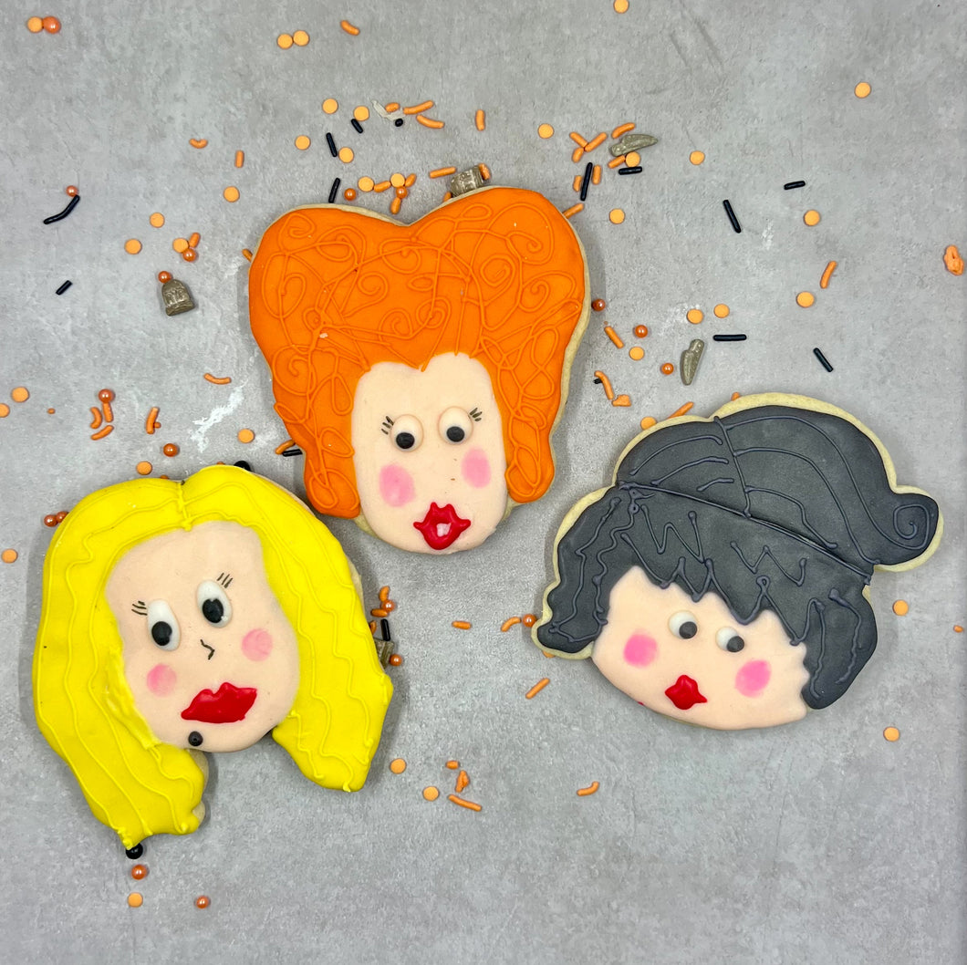 Hocus Pocus Sisters Cookies