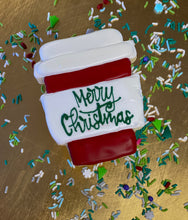 Load image into Gallery viewer, Merry Christmas Travel Mug Cookie
